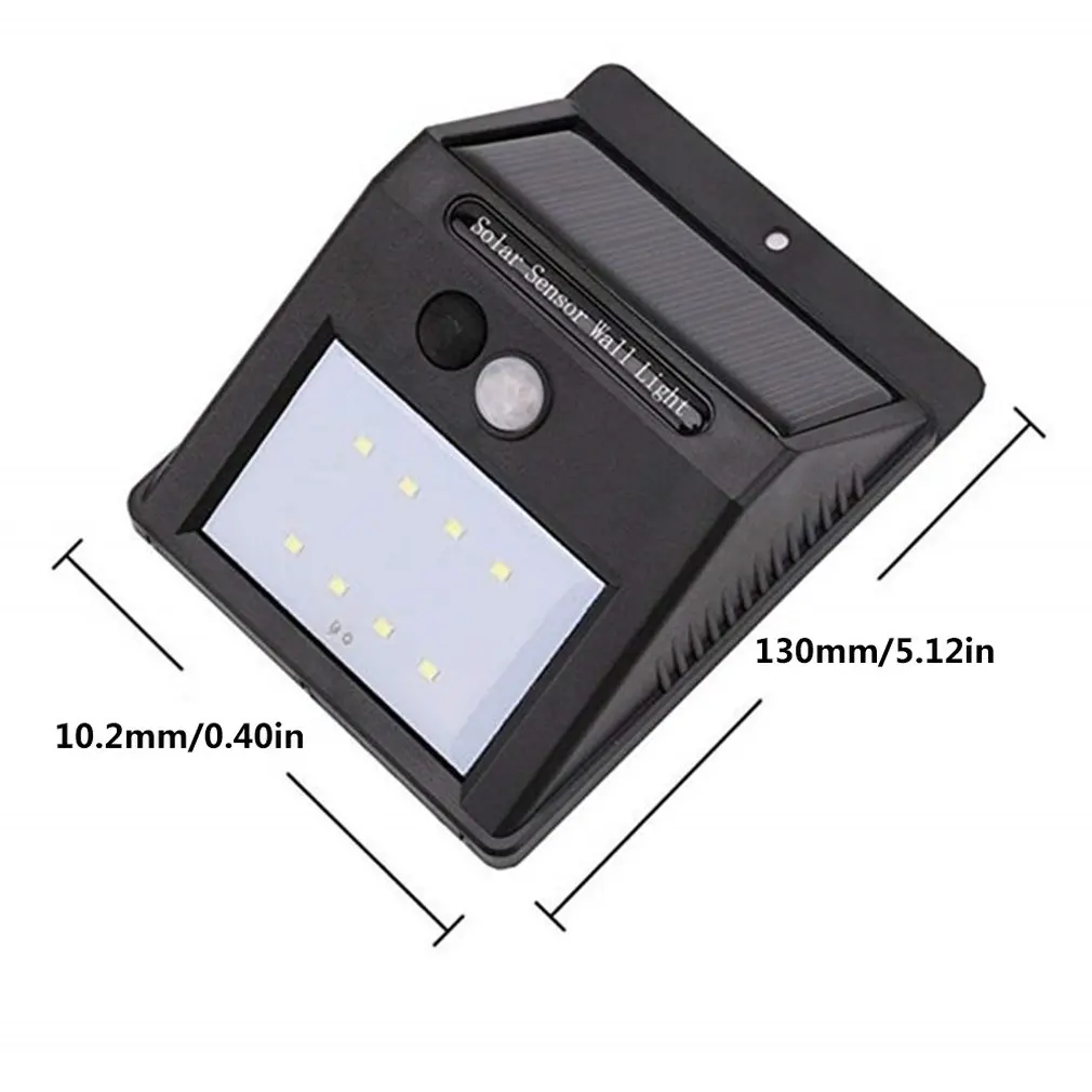 

Solar induction wall lamp intelligent human body induction lighting outdoor garden wall hanging lamp