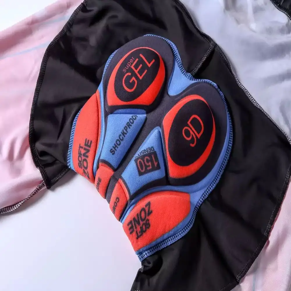 

US Summer Short Sleeve Men's Cycling Jersey Set Triathlon Bike Mountain Bike Clothes Breathable Bike Riding Suit Set