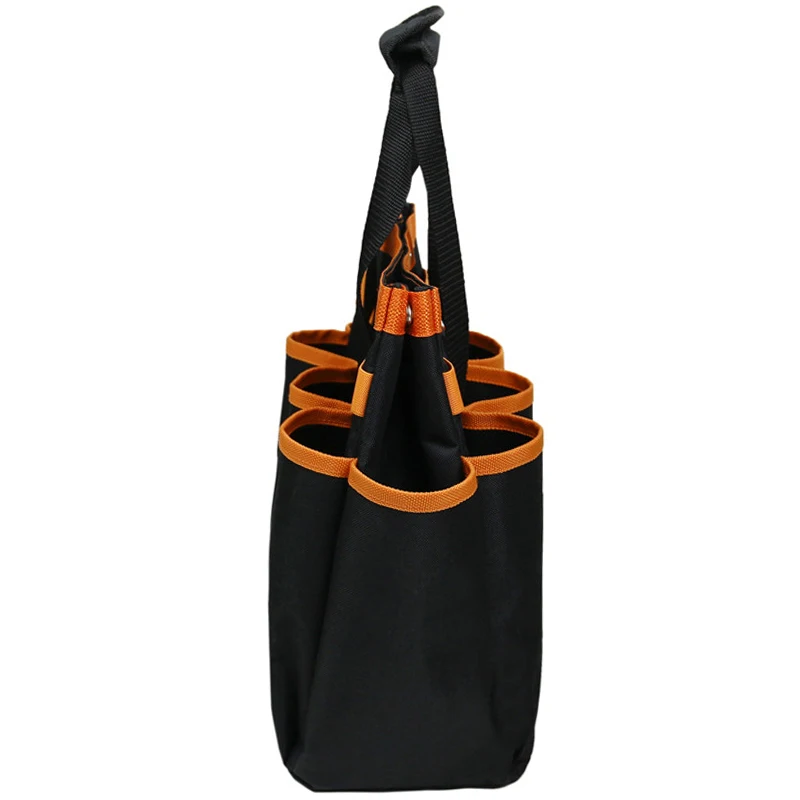 

Sides Multi Pocket Tote Garden Handle Tools Organizer Storage Bag Portable Waist Pockets Organizer Oxford Fabric Bags