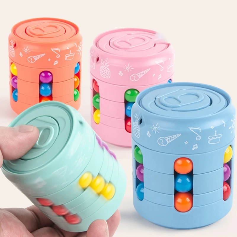 Креативная волшебная игрушка вращающаяся детский волшебный куб на кончик пальца