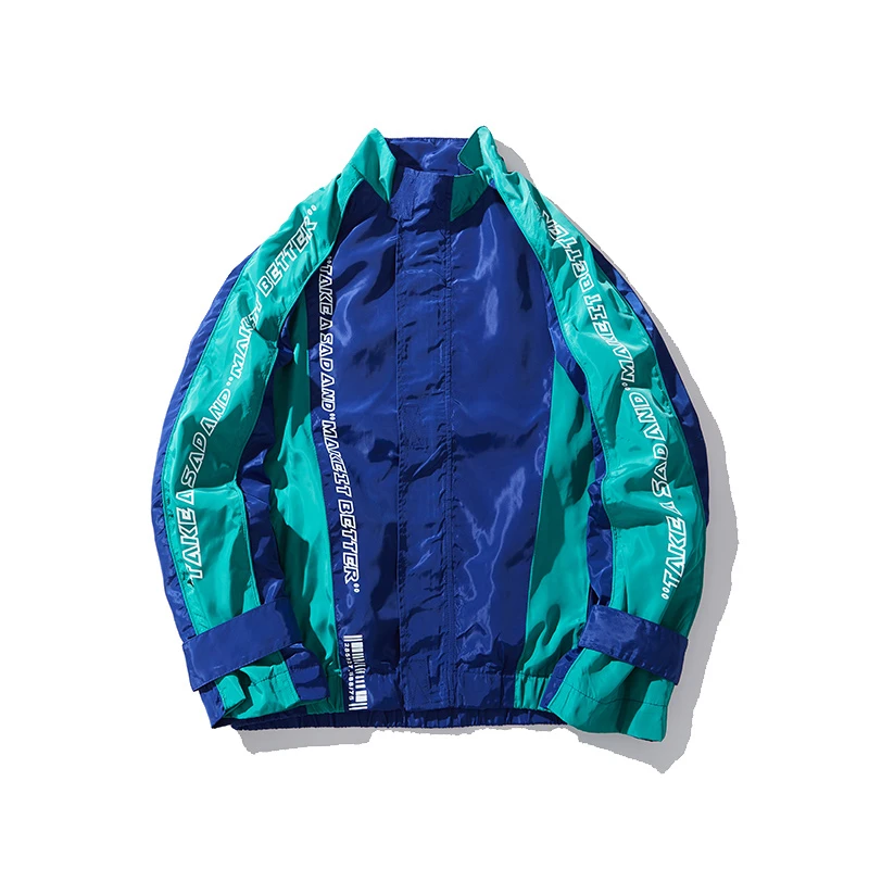 kpop fashions reflective jacket women korean style coat streetwear harajuku clothes 2019 hip hop outerwear Stitching clothing | Женская