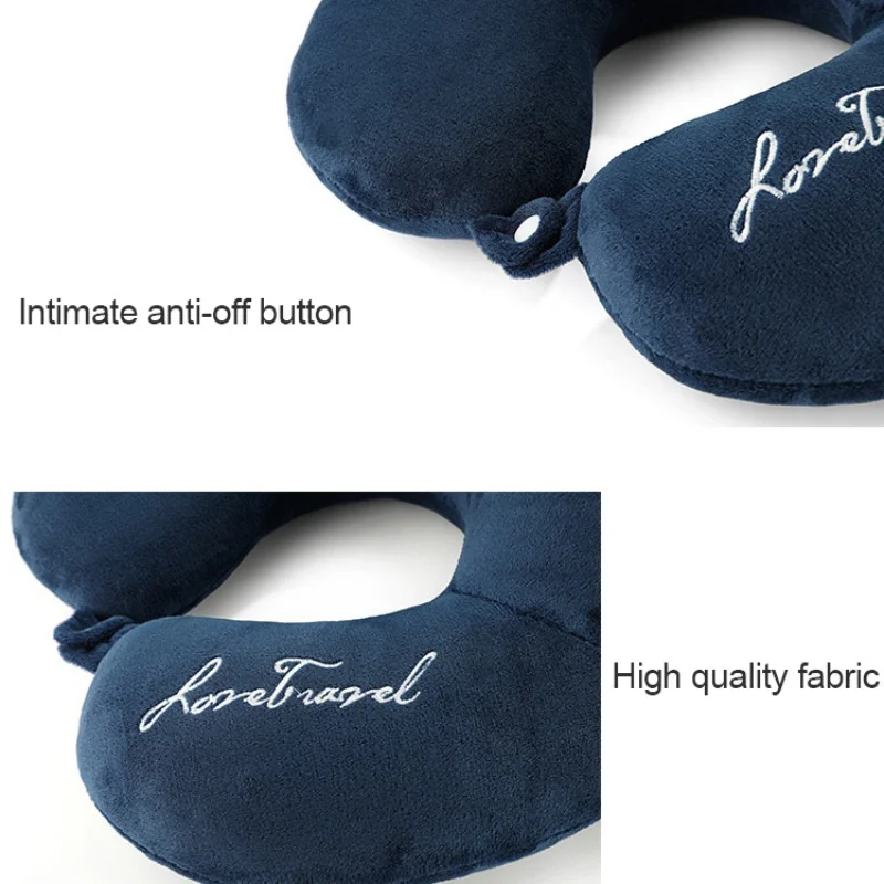 Мягкая u-образная подушка для путешествий защитная шеи самолет научная коррекция