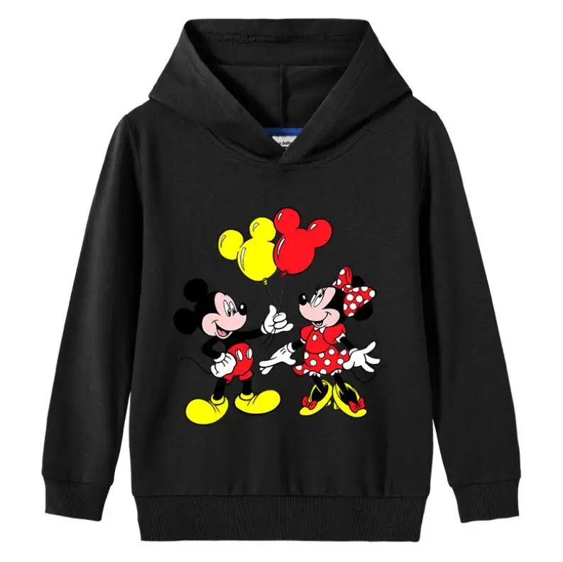 Детский Повседневный свитшот с длинным рукавом и Минни Маус | Мать ребенок