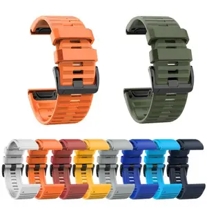 26mm Silicone Sports Watch Wrist Strap Band for Garmin Fenix 6X 5X 3 HR
D2 Bravo Wearable Devices Smart Accessories