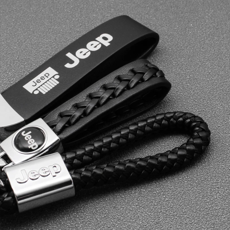 Брелок для ключей металлический простой держатель Jeep Cherokee Commander Renegade Wrangler Patriot 1