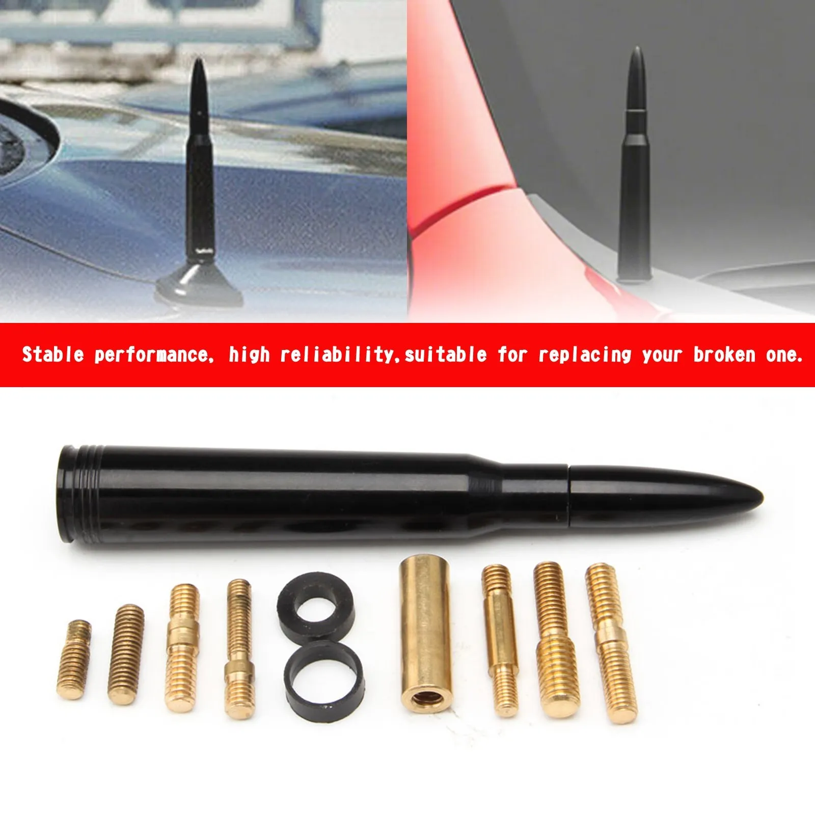 Комплект алюминиевой автомобильной антенны для Chevy GMC Ford Dodge Jeep Toyota Nissan|Антенны| |