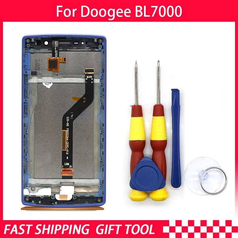 Новый оригинальный Для DOOGEE BL7000 сенсорный Экран ЖК дисплей Дисплей дигитайзер для