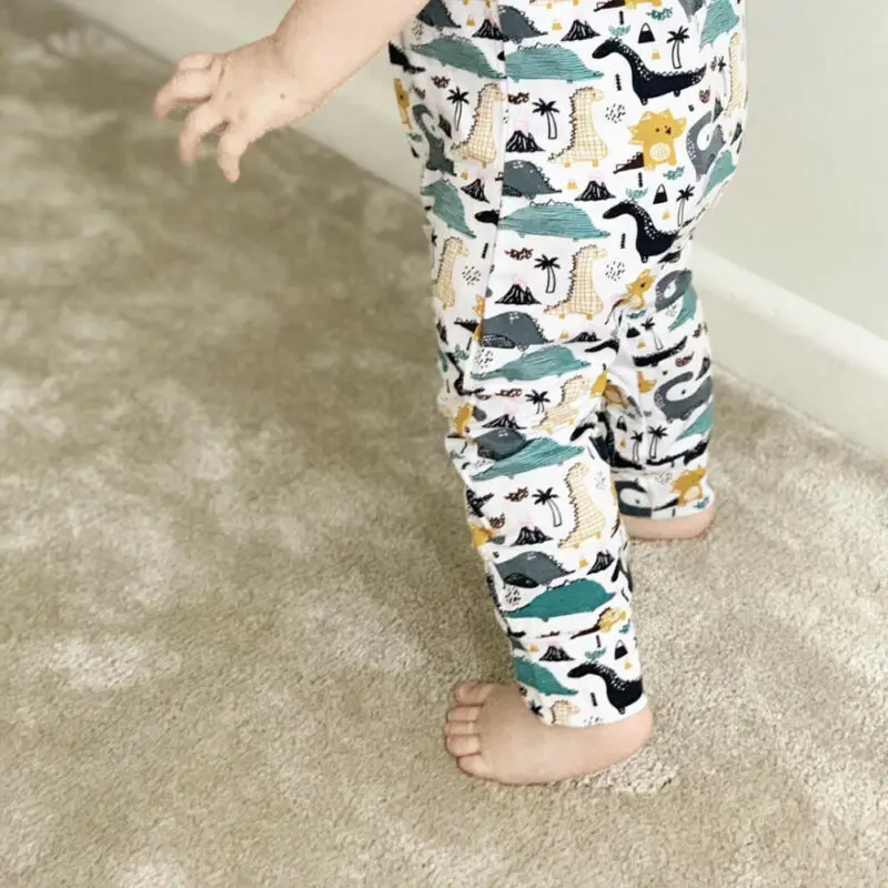 Newborn Baby Boys Clothes Dinosaur Sleeveless Romper Jumpsuit Bodysuit Outfit |