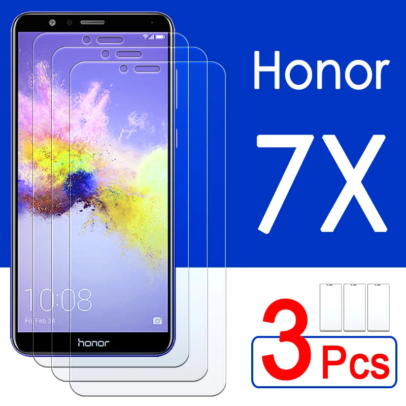 Защитное стекло для huawei honor 7x закаленное 7 x защита экрана glas honor7x huawei7x x7