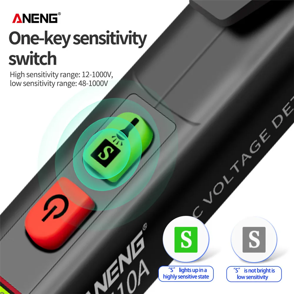 VD401A цифровой детектор напряжения тестер переменного тока метр ручка