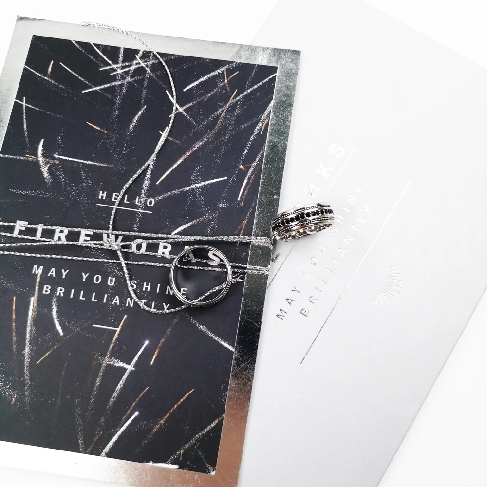 Кольцо Вечность черное серебро 2019 пробы классическое элегантное модное