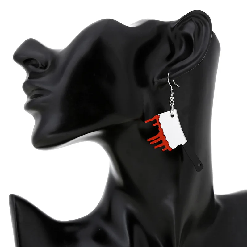 2021 ограниченный выпуск модные серьги в форме государства границы из смолы АБС