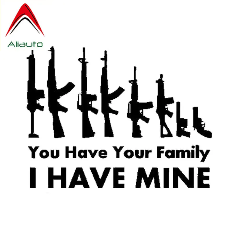 Aliauto забавные наклейки для автомобиля автомобильный Стайлинг пистолет у вас есть