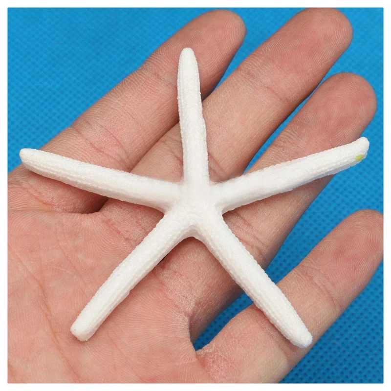 12 шт 10-12 см красивая белая пятиконечная Морская звезда Пляж Дворец
