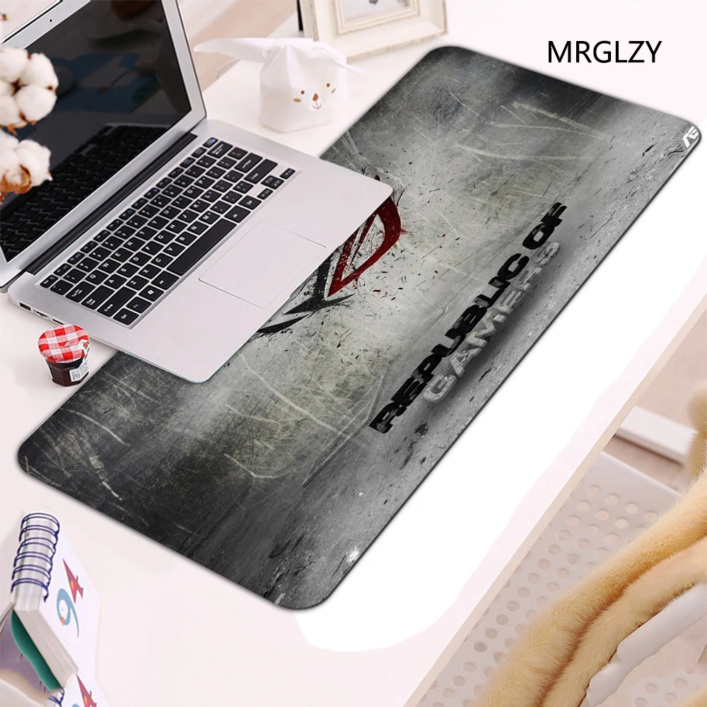 

Gaming Mousepad Large Mouse Pad Computer ASUS Republic Of Gamers Keyboard Pad Office Rubber Laptop 90x40cm Desk Mat