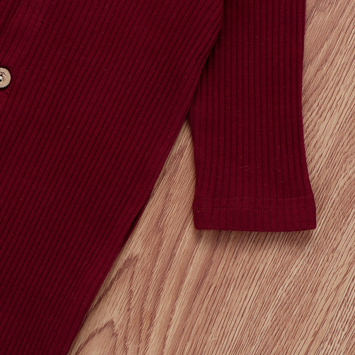 2 шт. однобортный трикотажный комбинезон с длинным рукавом для новорожденных