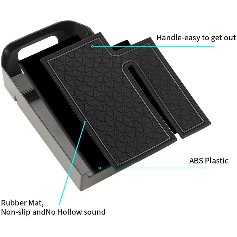 Флэш-бокс вспомогательный органайзер для центральной консоли совместимый с Toyota