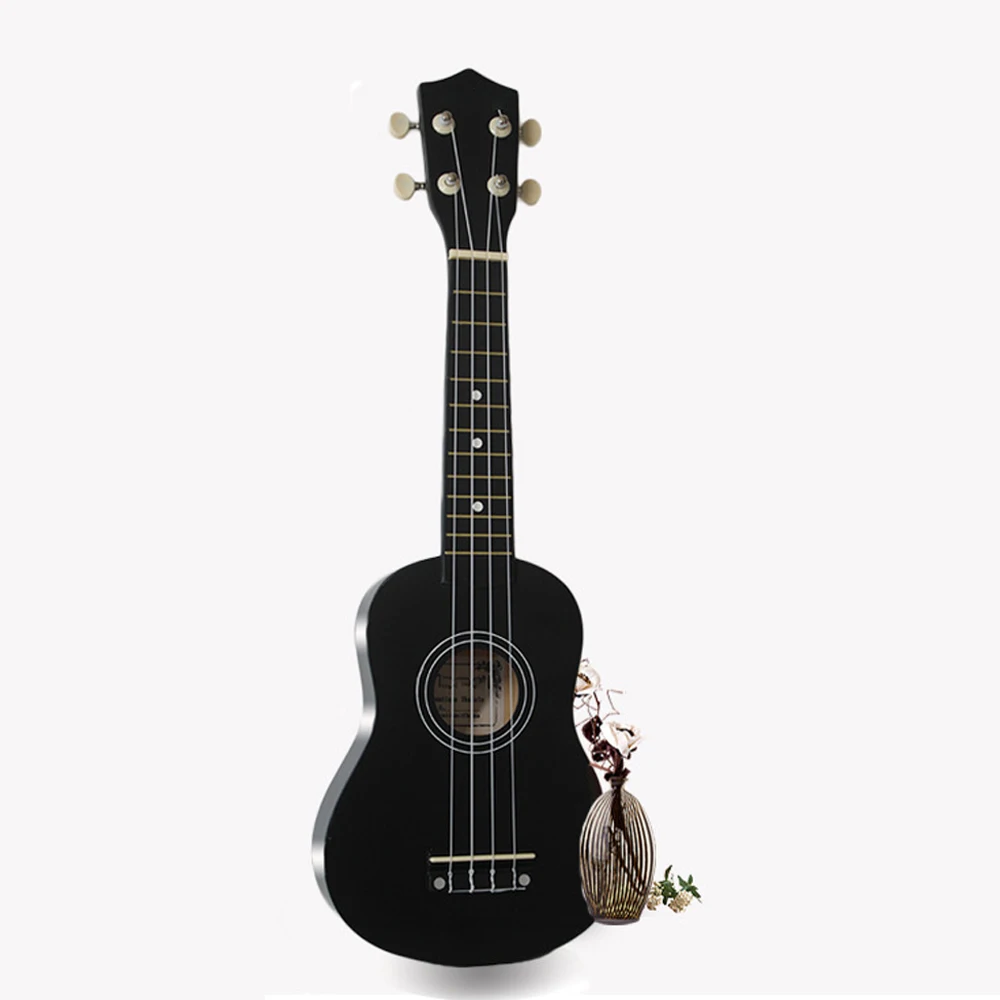 2" Гавайская гитара Ukulele Soprano акустика нейлон 4 строки инструмент укулеле из красного дерева сопрано для начинающих миниатюрная гитара укулеле высокое качество