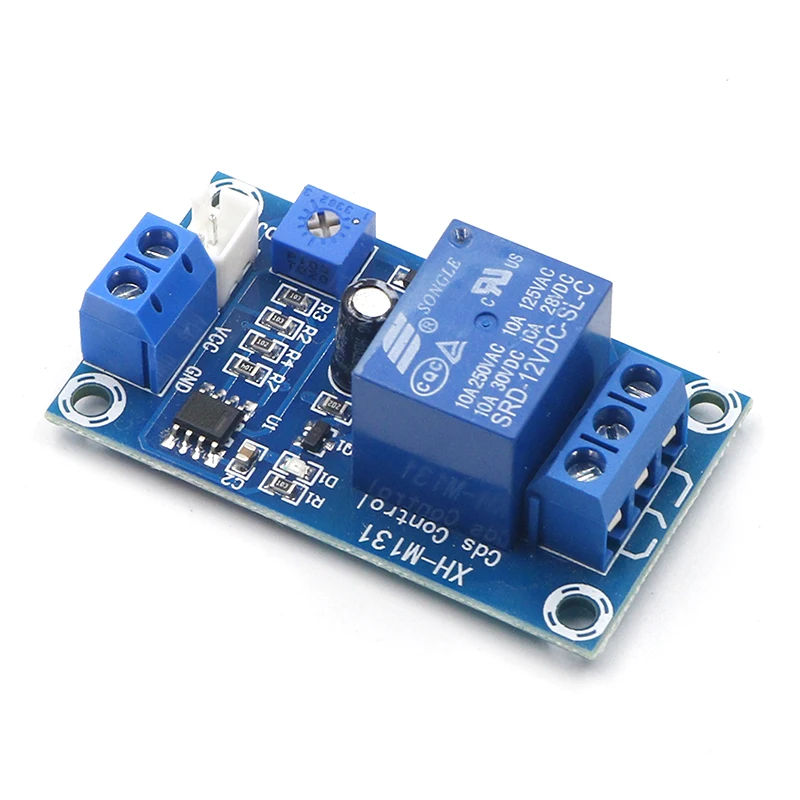 XH-M131 переключатель светильник DC 5 В/12 в модуль реле фоторезистора датчик
