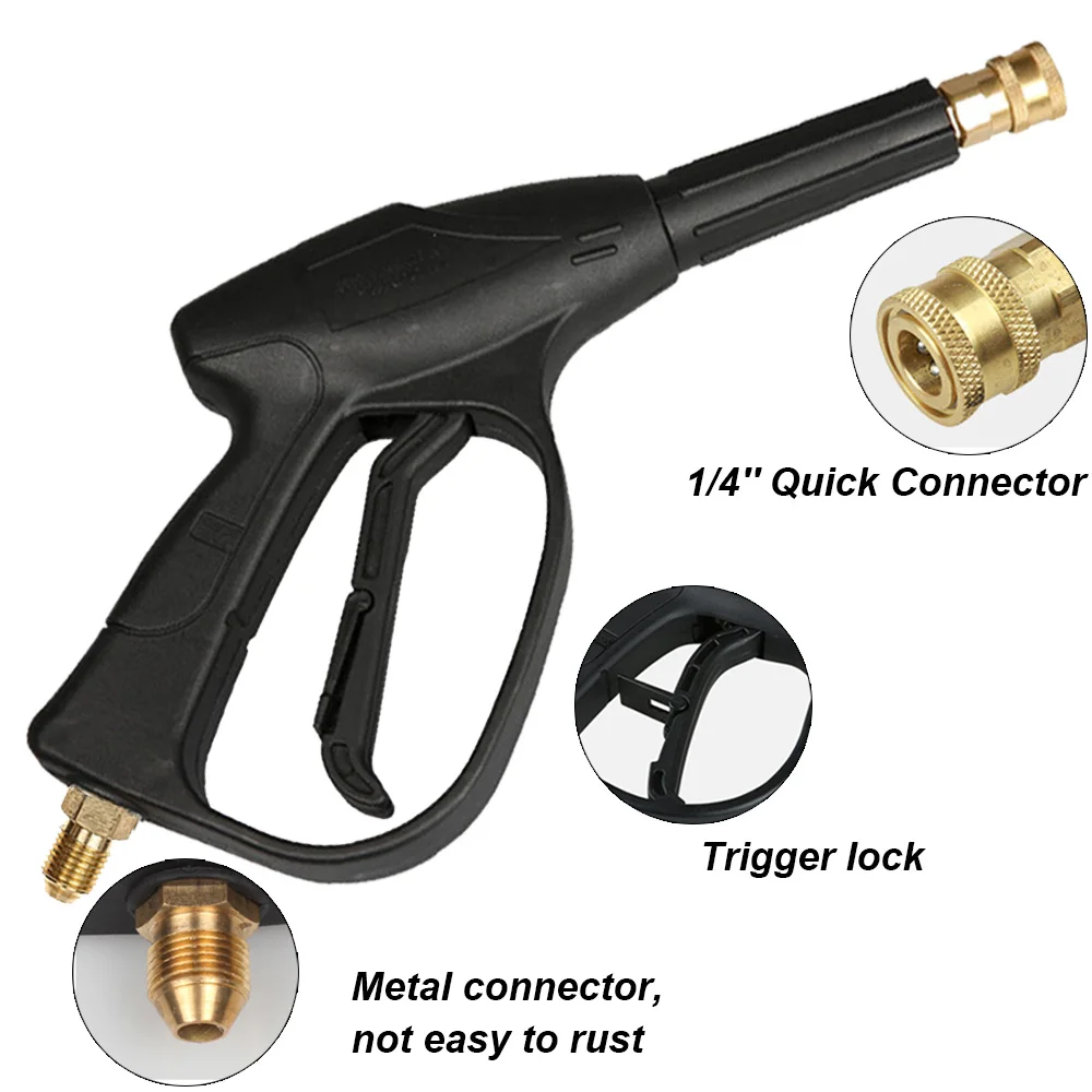 Мойка высокого давления автомобильный пистолет с 4 насадками разъем M18 x 1 5