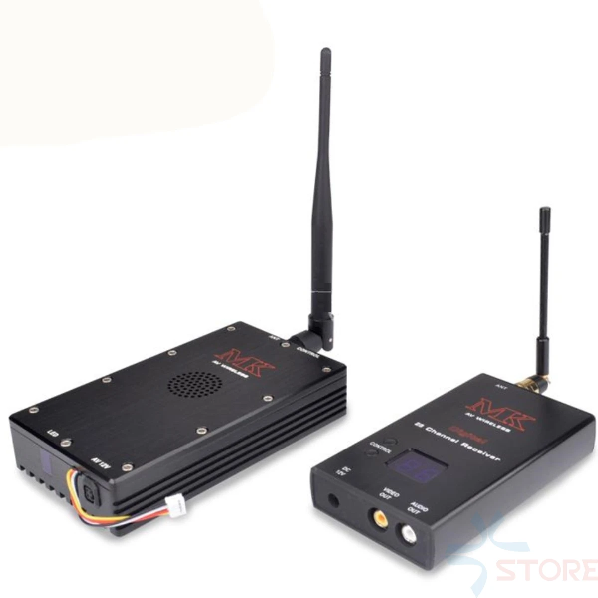 

MK brand 10W 15ch 0.9G-1.2G cctv transceiver high-power wireless video transmitter and receiver monitoring transmission equipmen