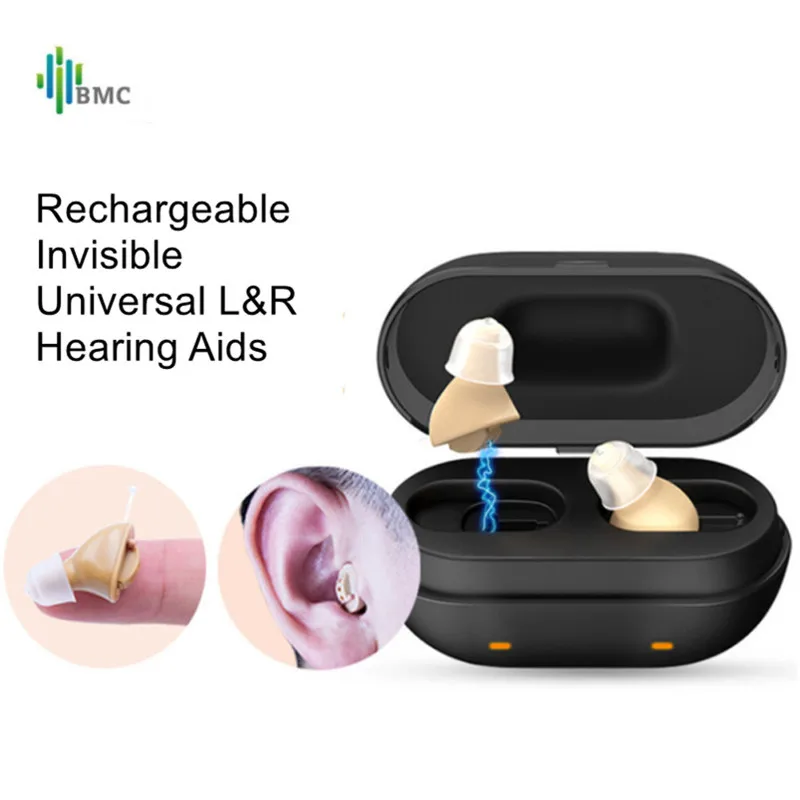 

Перезаряжаемый слуховой аппарат digitalAudiphone, мини усилитель слуха, усилитель звука для пожилых глухих пожилых людей