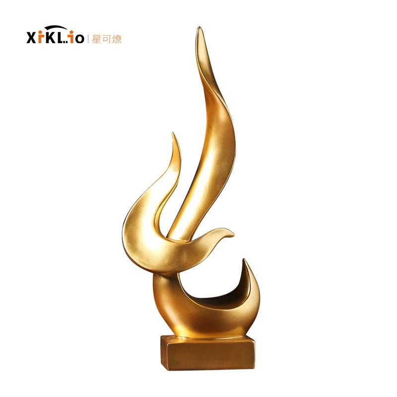 

nordic style Creative resin Torch shape modern art Craftwork Home Porch Wine cabinet TV cabinet Office desk decoration gifts