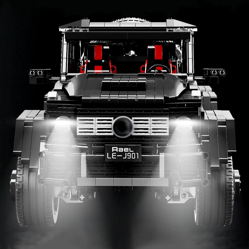 LE J901 3300 шт. технические наборы MOC 2425 G63AMG 6X6 LAND CRUISER набор моделей строительные блоки
