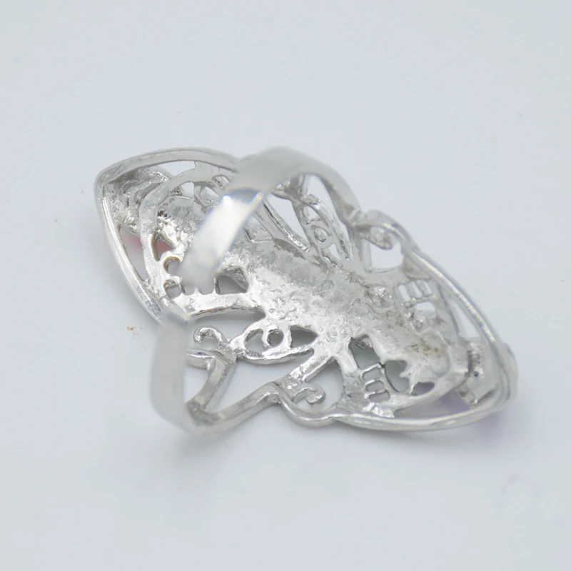 Мода 7 Чакра каменные бусины кольца на палец рейки баланс медитация исцеление