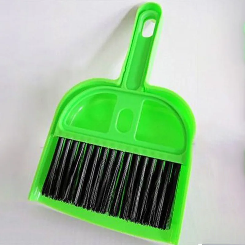 

Mini Desktop Sweep Cleaning Brush table Small Broom multi-function can be hanging desk Dustpan Set 2021 New Fashion