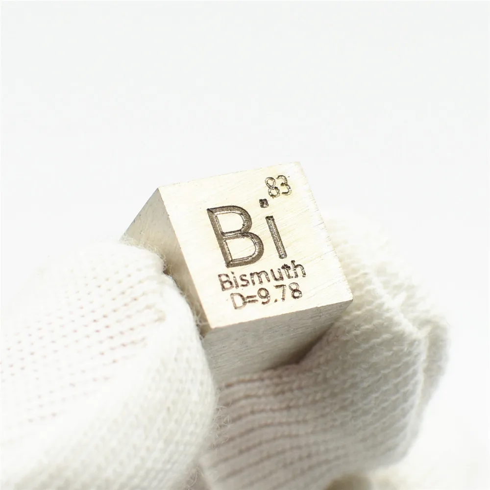 Металлический Бисмут Би куб для коллекции элементов хобби научный эксперимент