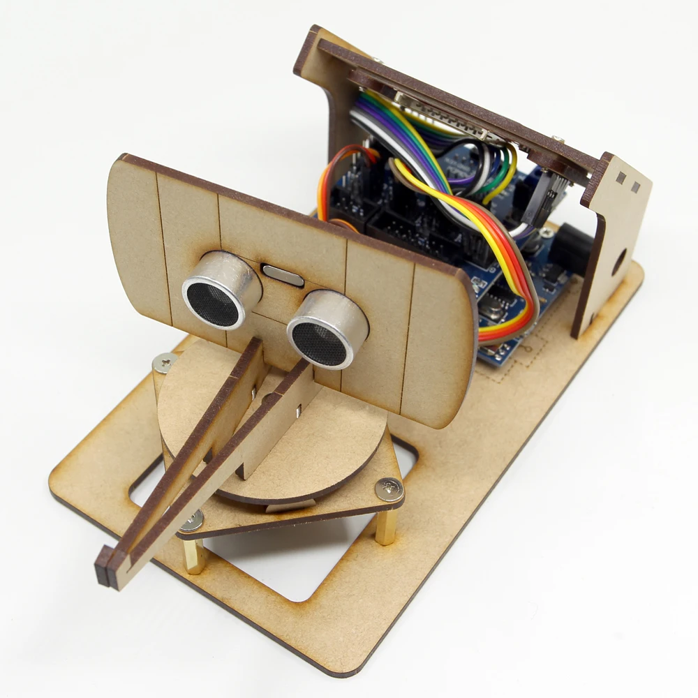 

MiniRadar Ultrasonic Radar Creator Project TFT LCD Screen Detection Robot