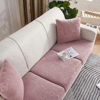 polar fleece floral sofa seat cushion cover for living room slipcover l shape recliner sectional corner couch mattress protector