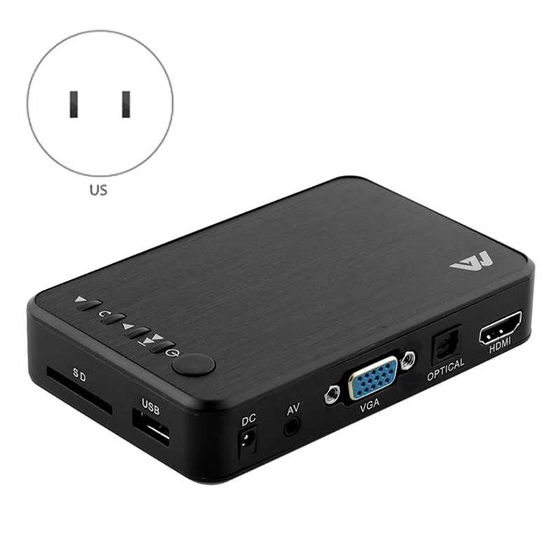 Цифровой медиаплеер Full HD 1080P мультимедийный плеер TV Box HDMI VGA AV USB жесткий диск U