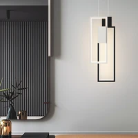 minimalist modern nordic led pendant light bedroom bedside metal hanging lamp tv background study living room lighting fixtures