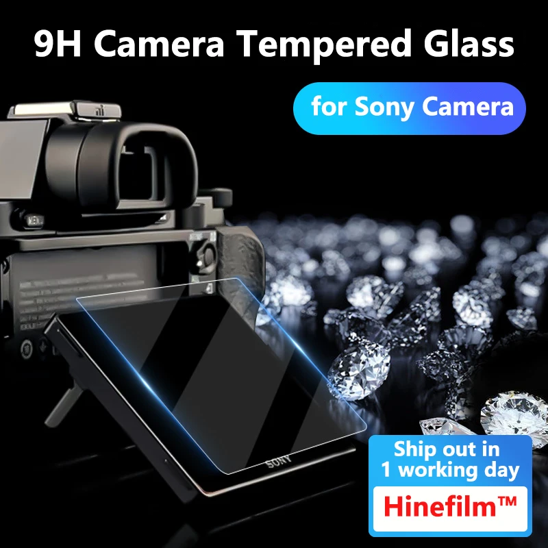

2PCS A7M3 A7R3 Camera Tempered Glass Screen Protector for Sony A7SIII A7C A7III A6400 A6300 A6000 A6600 A7 A7S A7R A7SII Camera