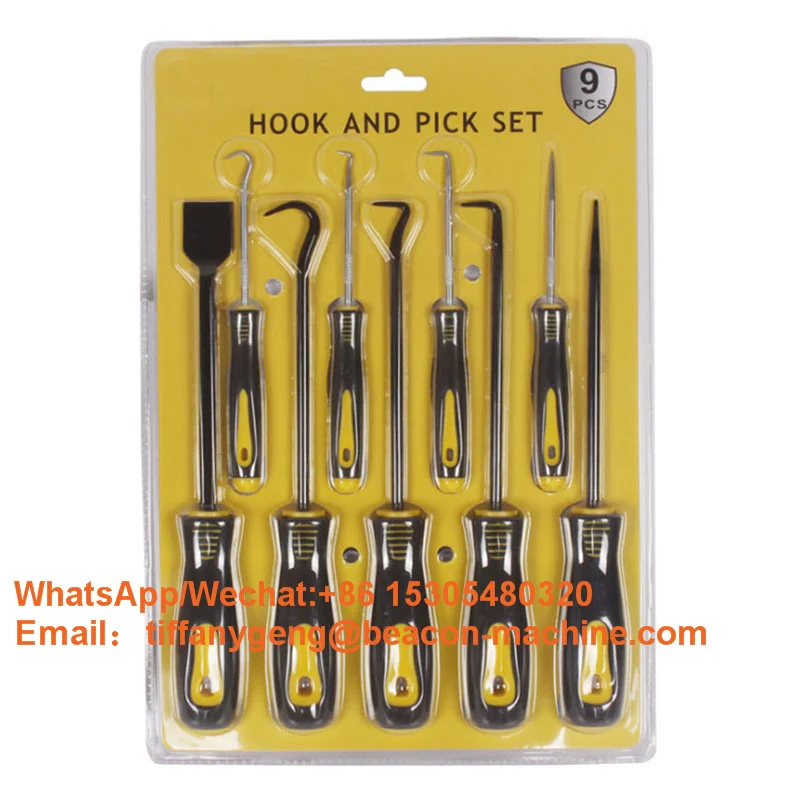 Инструменты для ремонта автомобиля 9 шт. крюк скребок и палочки сальник Съемник