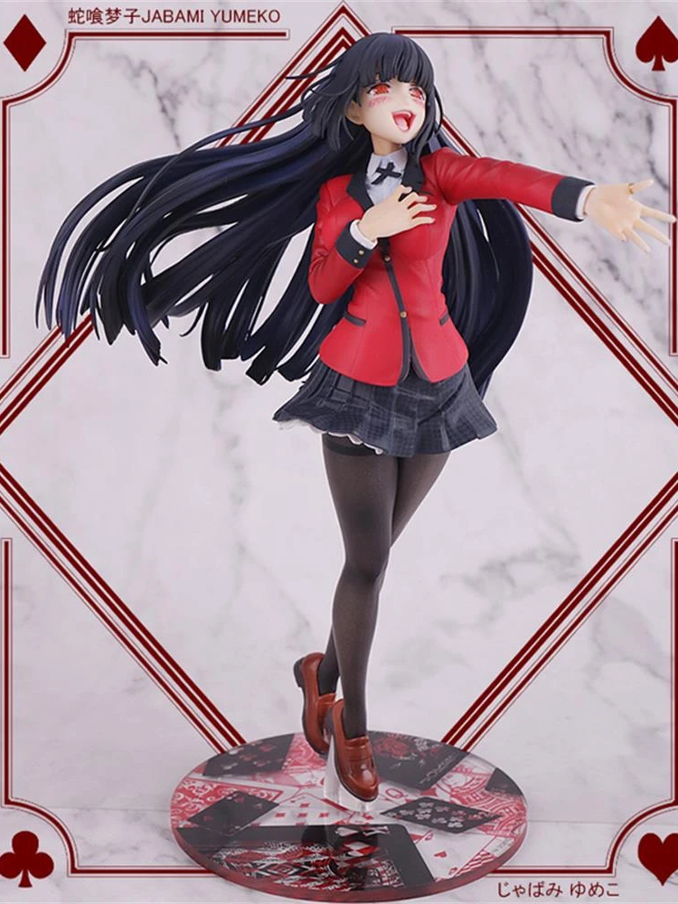 Kakegurui Jabami Yumeko ARTFX 1/8 Scale окрашенная фигурка из ПВХ рисунок редкая точка дети