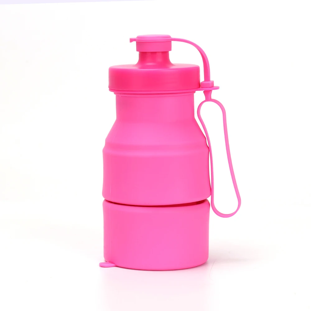 Силиконовые складные герметичные BPA бесплатно 800 мл спортивные бутылки для