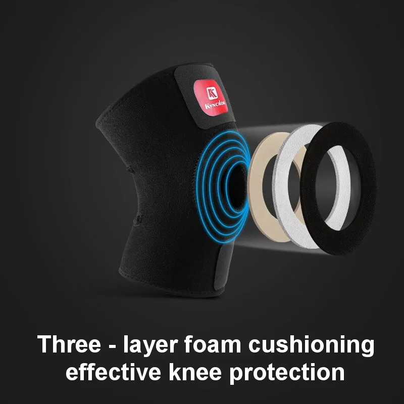 

1PCS Outdoor Sports Favors Running and Riding Protective Gear Knitted Warm Knee Pads Basketball Breathable Bandage Knee Brace
