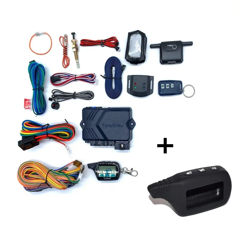 Автомобильный двухсторонний Противоугонная сигнализация с автозапуском детали