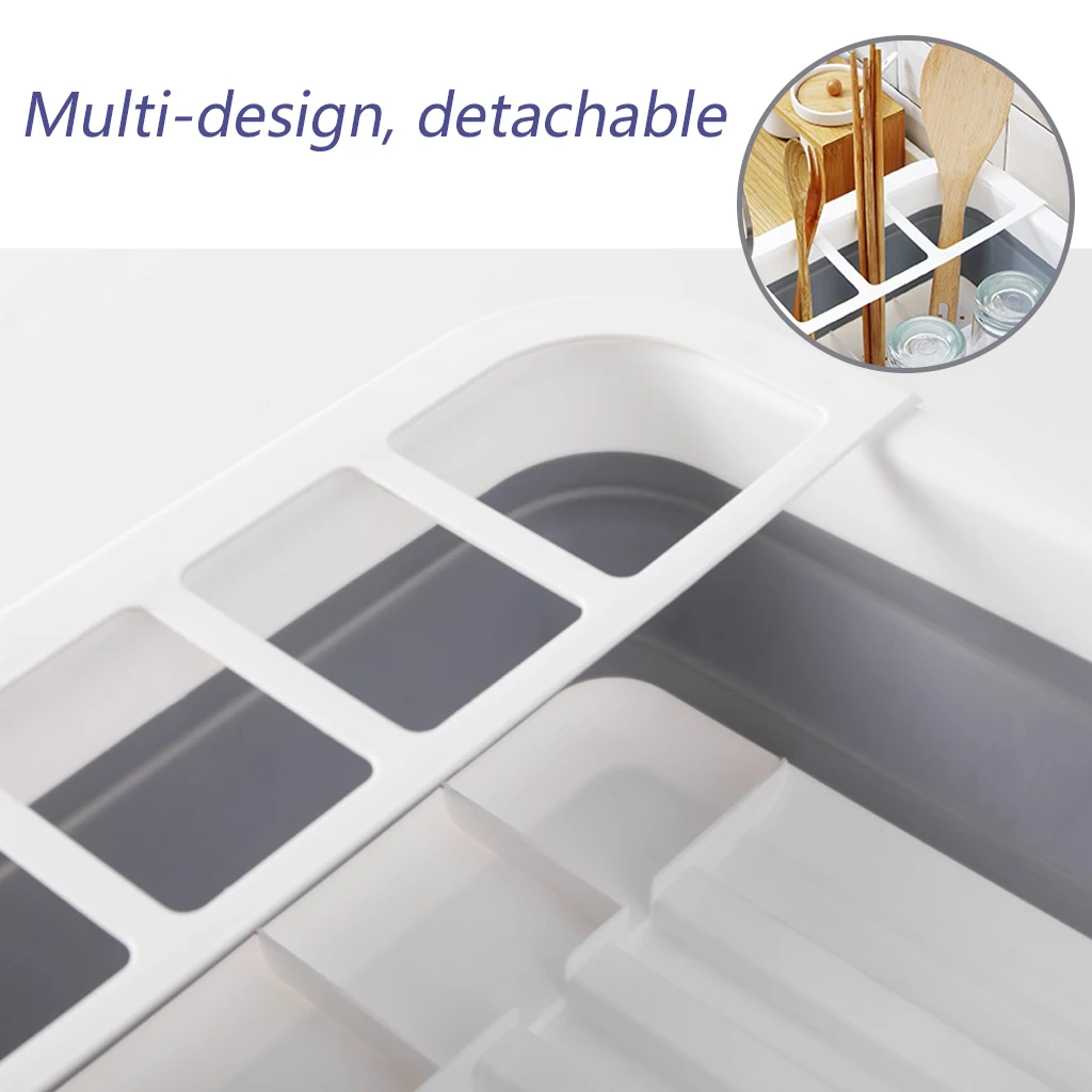 Кухонное складное блюдо тарелка подставка для хранения посуды Портативная