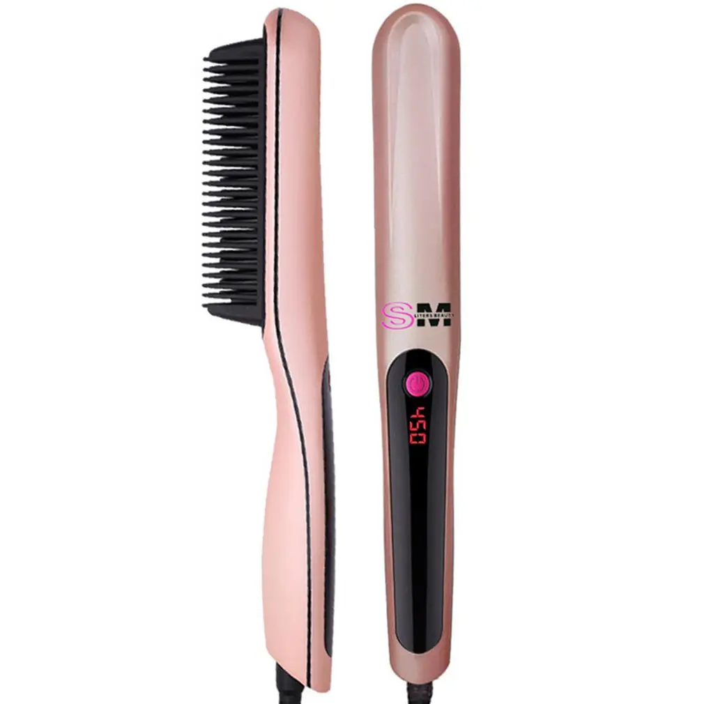 

Multifunctional Curling And Straightening Dual-purpose Hair Straightener Antil-scald Design Flexible Hairdressing Tool