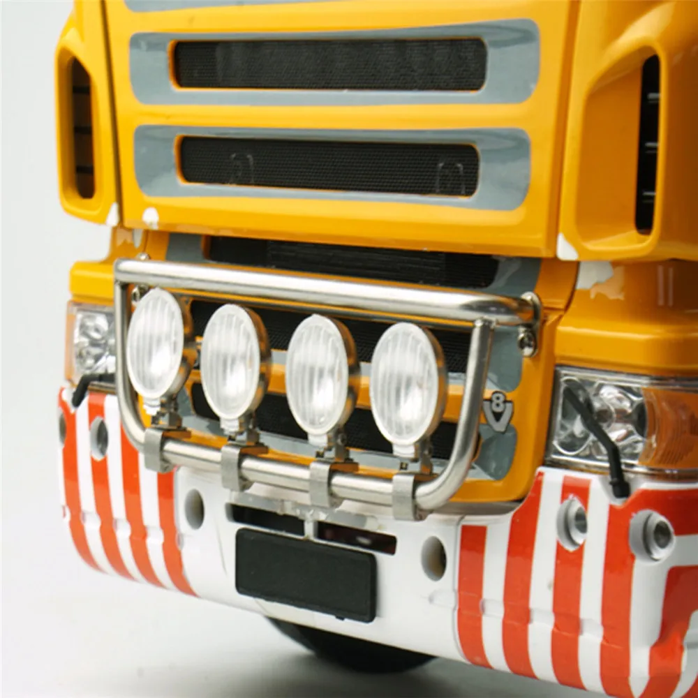 Металлический светодиодный фар для 1/14 TAMIYA по супер скидке Scania р/у траков