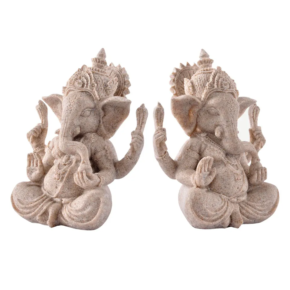 9 5 см (3 74 &quot) вес индийский бог Ганеш статуя фэншуй Скульптура натуральный
