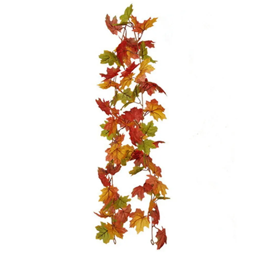 

Artificial Maple Leaf Rattan Halloween Ornaments Artificial Leaves Artificial Green Wall And Thanksgiving Wall Decoration