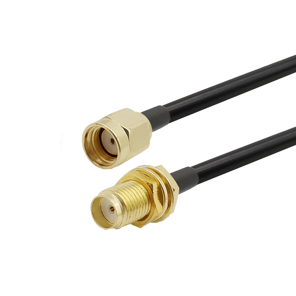 Кабель адаптер RG58 с разъемом типа Папа мама и радиочастотный коаксиальный кабель