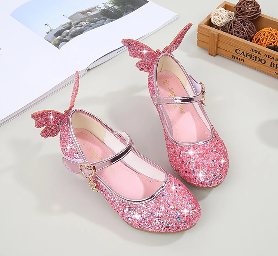 

Shoes Baby Girls Cosplay Costume Cinderella Anna Elsa Shoes Princess Crystal Costume Sandals Party Elsa Shoes For Girls Princes