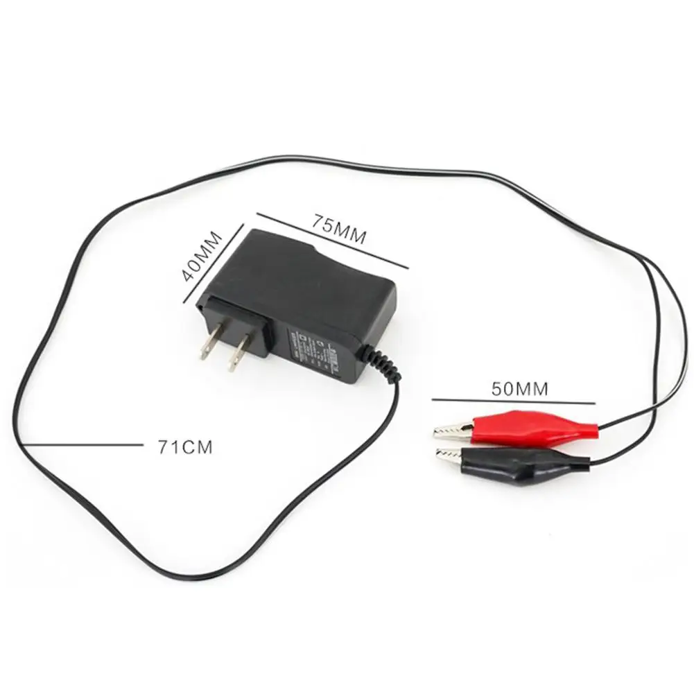 Новинка 2020 зарядное устройство для аккумуляторов 12 В мА компактный смарт адаптер