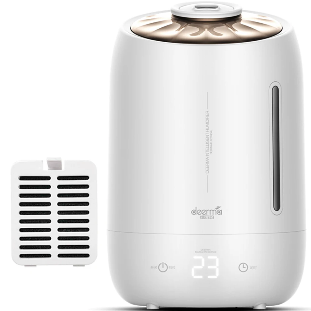 

Deerma Air Humidifier 5L F600 Household Air Purifying Mist Maker Timing With Intelligent Touch Screen Adjustable Fog